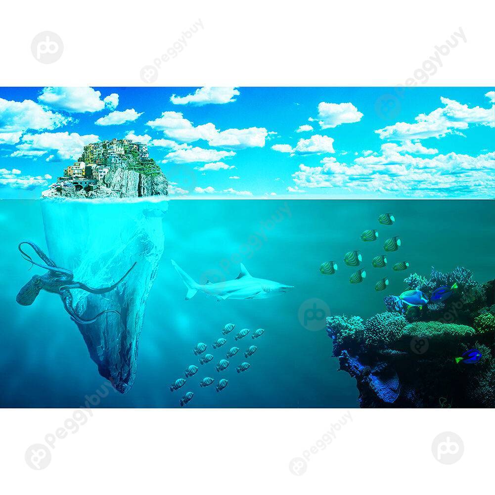 

Paper Puzzles 1000 Pieces Coral Sea Assemble for Adults Kids Jigsaw Toys, 501 Original