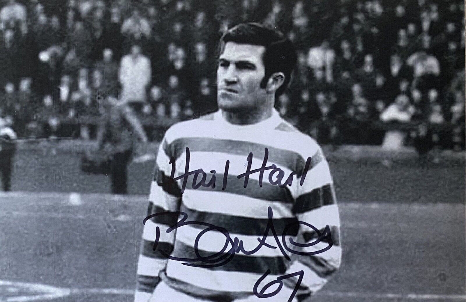 Bertie Auld Genuine Hand Signed Celtic 6X4 Photo Poster painting 22