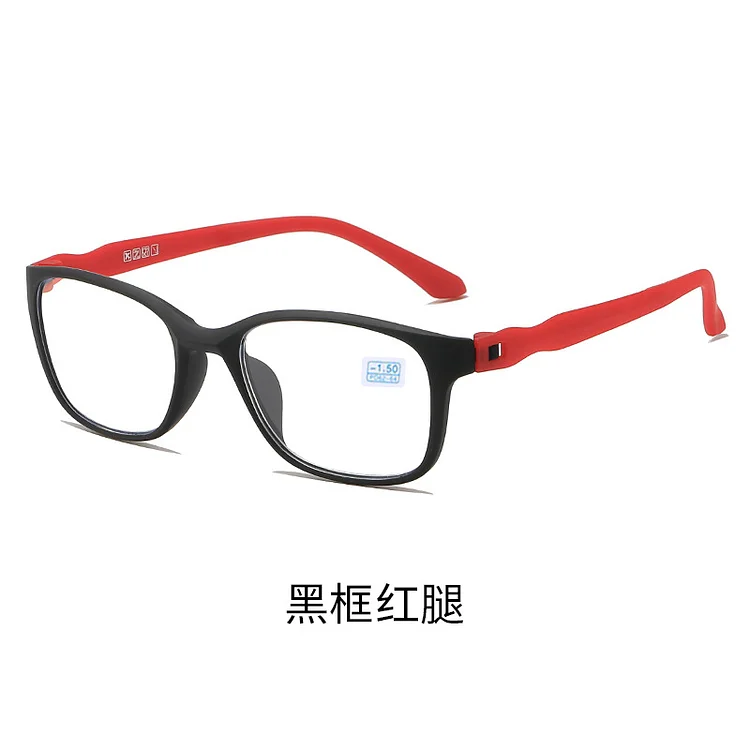 TR90 New Myopia Glasses Neutral Finished Adult Reading Glasses Screw Free Ultra Light Computer Glasses