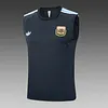 2025 Argentina Pre-Match Training Dark Gray Vest+Shorts Football1:1 Thai Quality