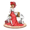 Diamond Painting -DIY Round Drill Dress Lady(40*40 CM)