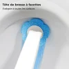 Brosse de toilette jetable