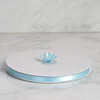 100 Yards | 3/8" Baby Blue Single Face Decorative Satin Ribbon