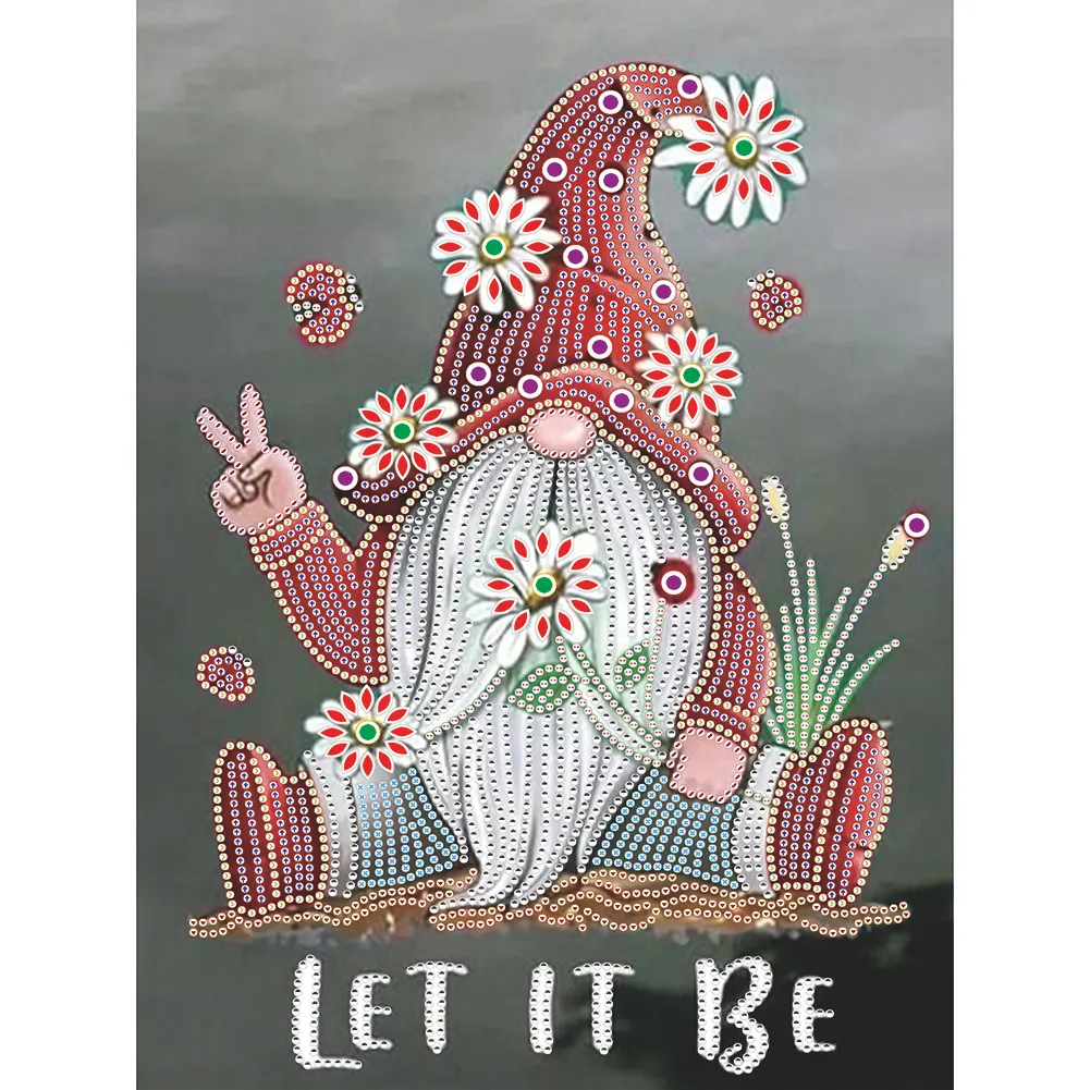 Gnome-Crystal Rhinestone Diamond Painting