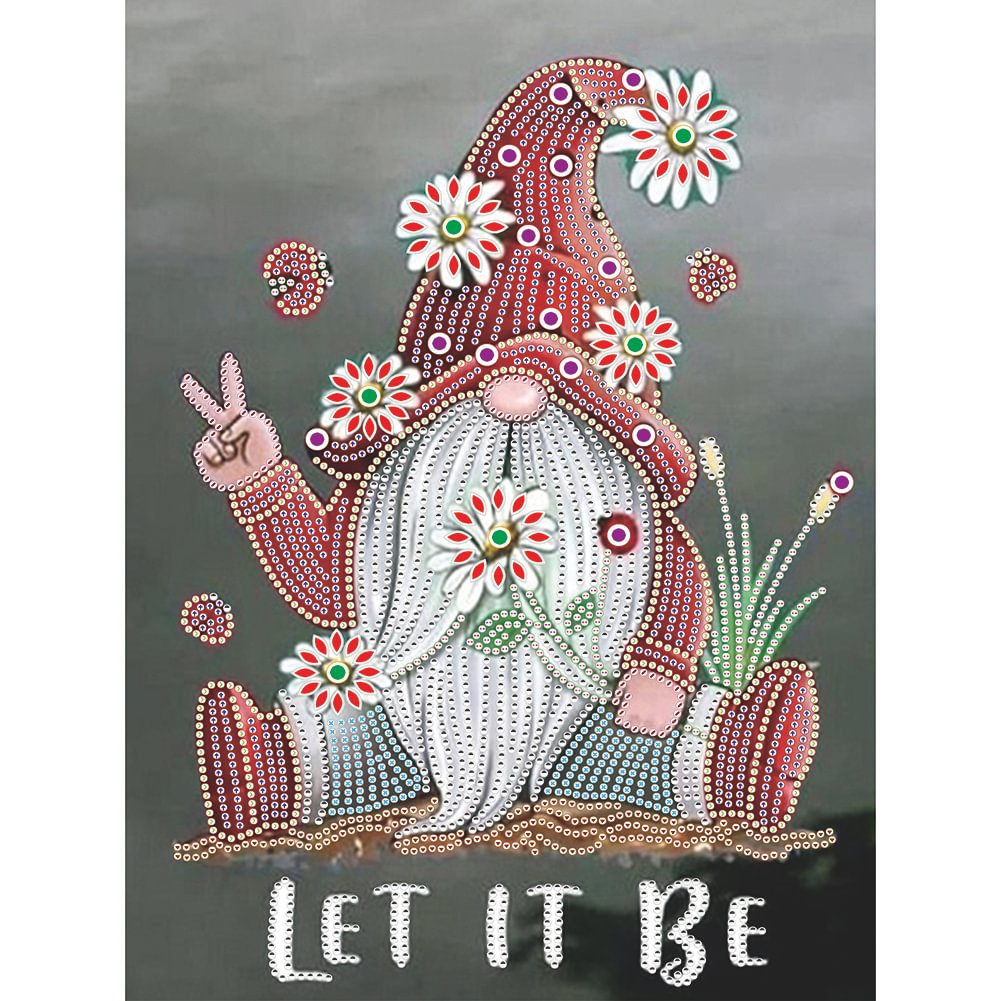 Gnome-Crystal Rhinestone Diamond Painting
