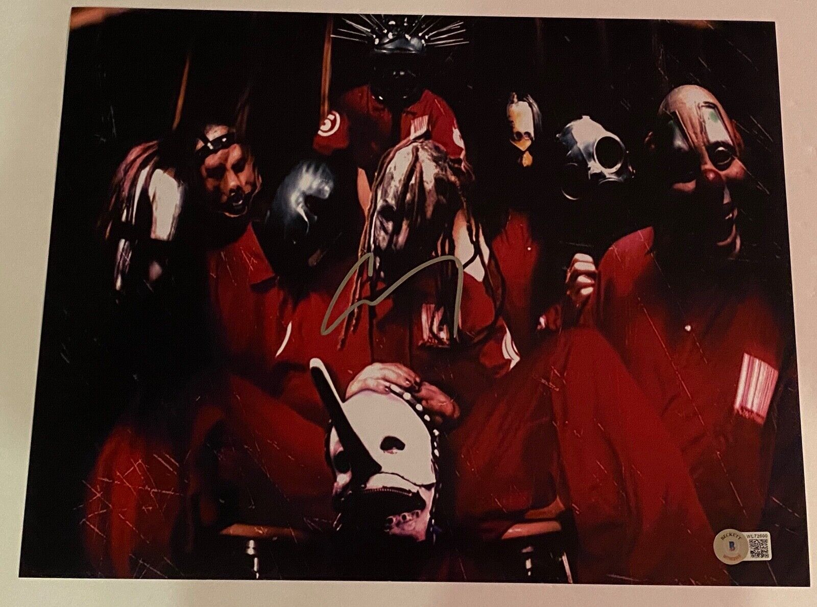 Corey Taylor Signed Autograph 11x14 Photo Poster painting Slipknot Stone Sour Proof Beckett COA