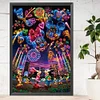 (40*60cm)Disneyland Fireworks - Round Partial AB Drill Diamond Painting