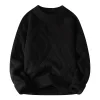 Men's Round Neck Pullover Casual Loose Thickened Sweater
