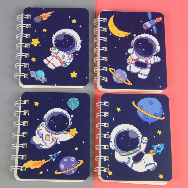A7 Flip Coil Notebook Student Small Pocket Mini Portable Office Notepad Random 1 Piece