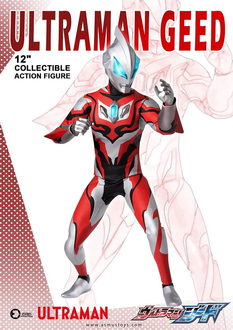 PRE-ORDER Asmus Toys Ultraman Geed Action Figure-