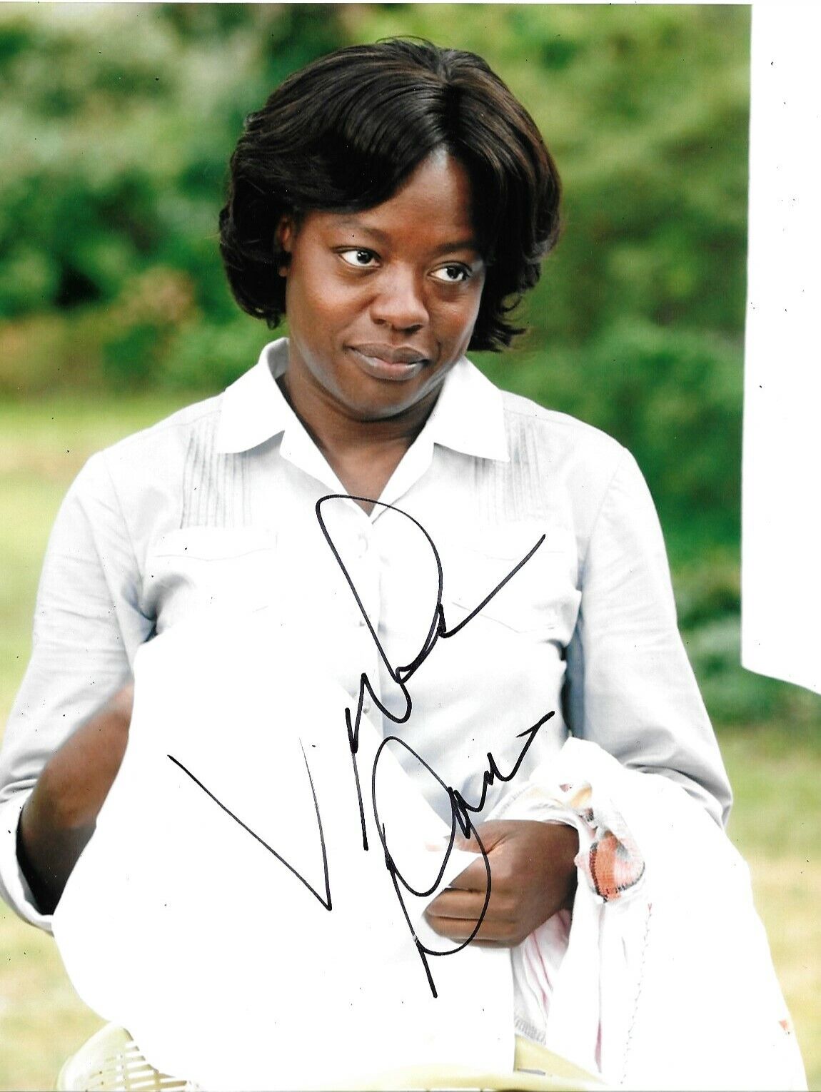 Viola Davis Signed The Help 10x8 Photo Poster painting AFTAL
