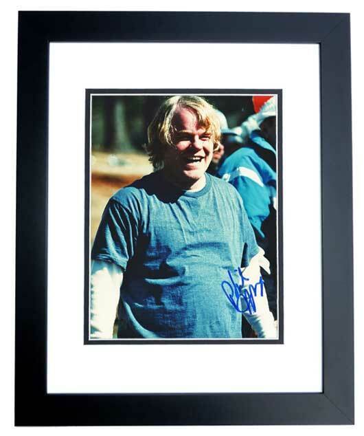 Philip Seymour Hoffman Signed Autographed Love Liza Capote Photo Poster painting FRAMED Deceased