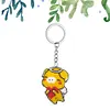 Pig Beaded Counted Cross Stitch Ornament Kit Cross Stitch Bead Keychain (B)