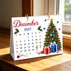DIY 2027 Diamond Painting Calendar Art Kit Paper Desk Calendar Desktop Decoration Craft Kit