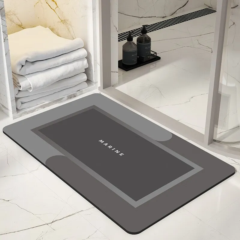 Likron Watches Premium Non-Slip Absorbent Bathroom Mat - Quick-Dry Soft Floor Rug for Home Spa 40x60cm