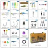 Fishing Lures Kit Soft and Hard Bait Hooks Sinker Weights Swivels Gifts for Men