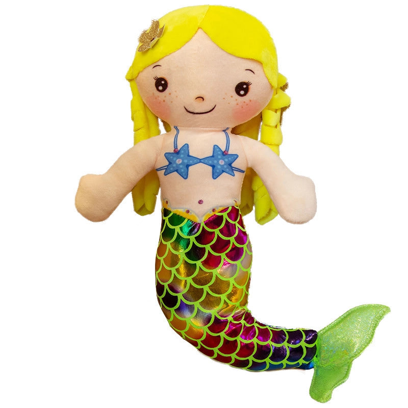 Cartoon Mermaid Doll Princess Cute Doll Sleeping Pillow Children’s Gift