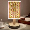 DIY Special Shaped Diamond Painting Wooden Stand LED Lamp Night Light Kit Bedside Small Desk Light Home Decoration Lamp