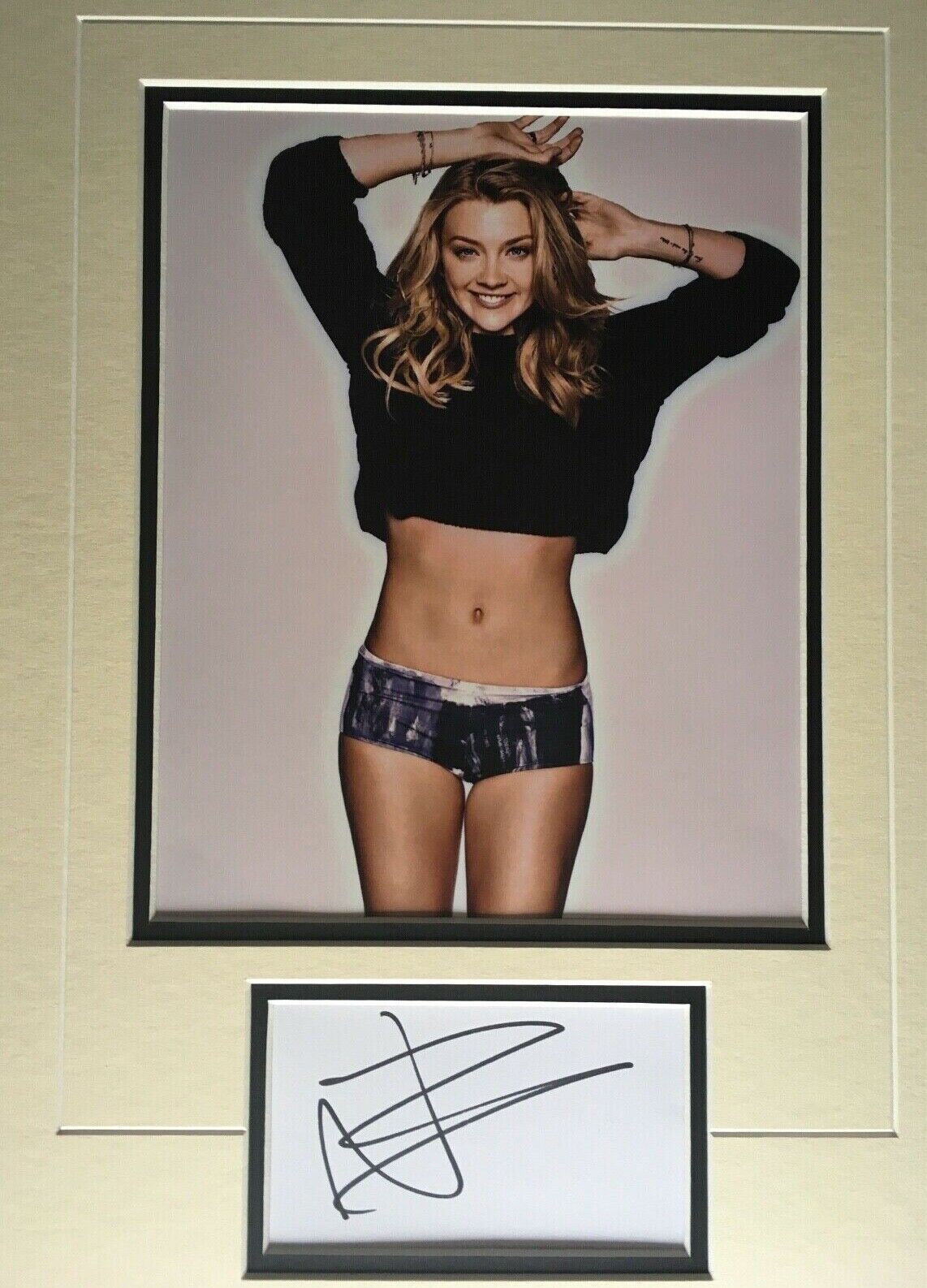 NATALIE DORMER - POPULAR ACTRESS - TUDORS - EXCELLENT SIGNED Photo Poster painting DISPLAY