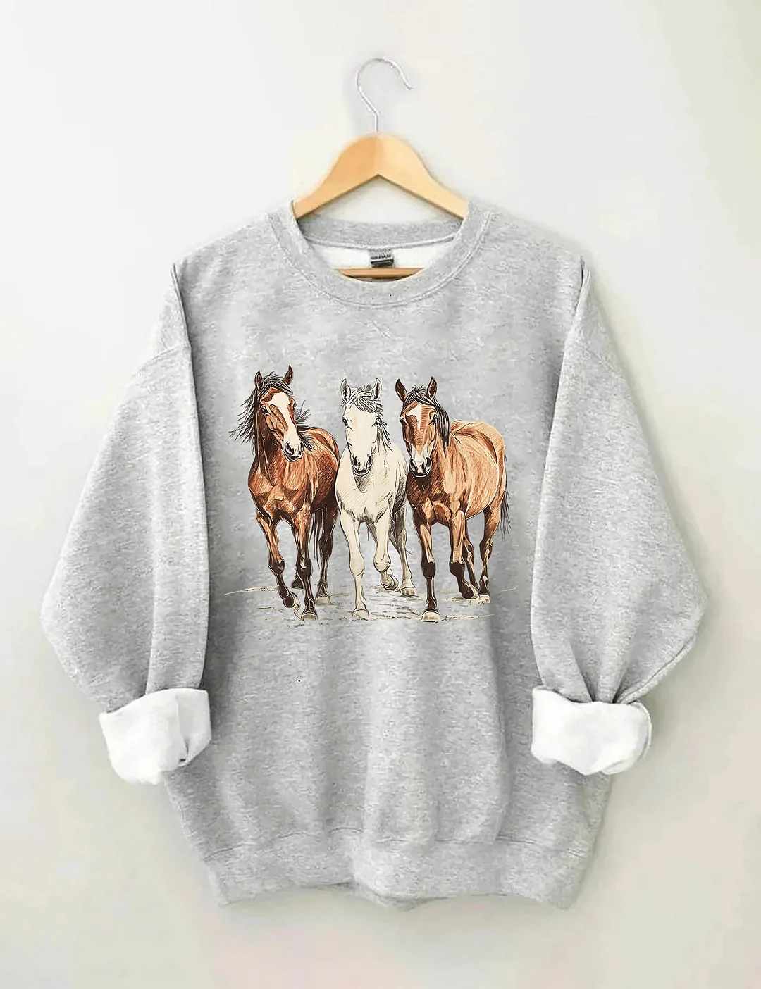 Western Horses Sweatshirt