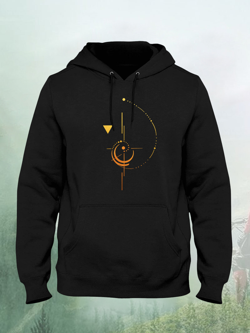 Men's Gold Edition Fibonacci Rectangle Hoodie