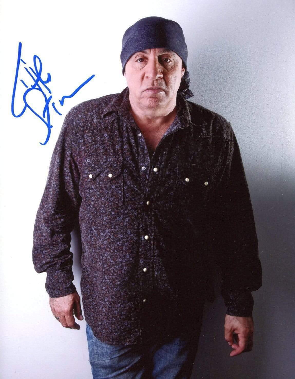 Steven Van Zandt ACTOR autograph, signed Photo Poster painting