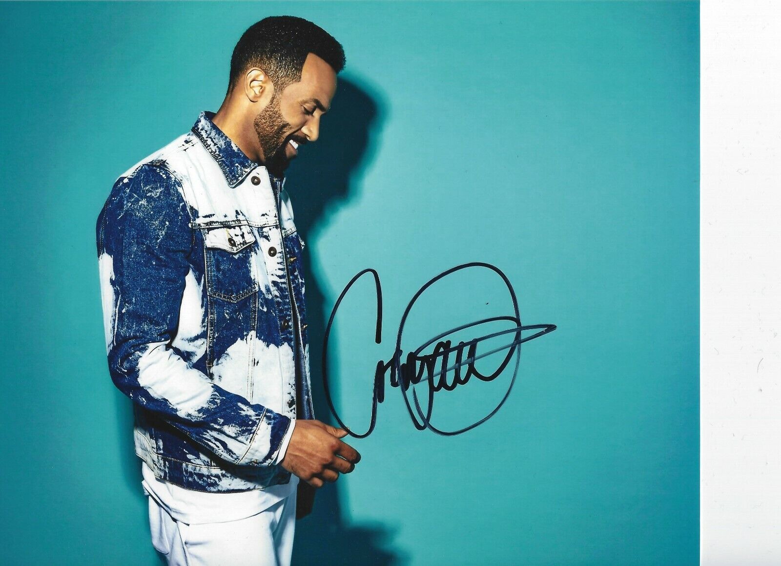 CRAIG DAVID SIGNED 10x8 Photo Poster paintingGRAPH - UACC & AFTAL RD AUTOGRAPH