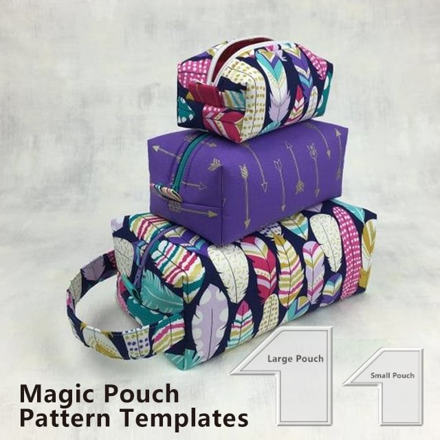 Magic Pouch Pattern Templates