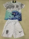 Joyfball 2025 Kids Size Brazil Special Edition Football Jersey 