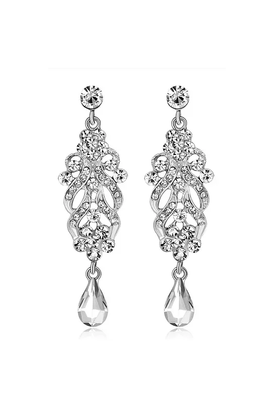 Luxury Chic Crystal Rhinestone Earrings