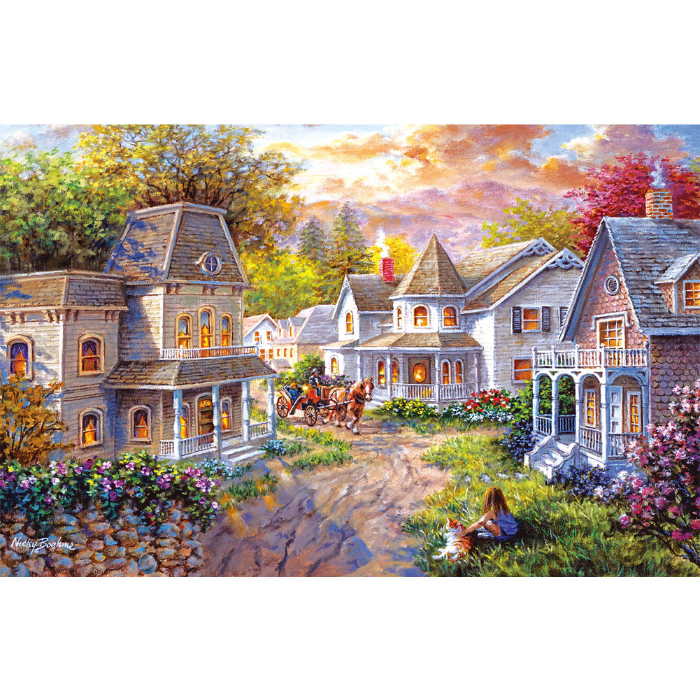 

Nature House - 1000 Pieces Jigsaw Puzzle, 501 Original