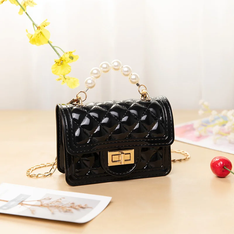 Jelly Shoulder Bag PVC Mini Satchel Women Bags-VESSFUL