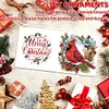 (US Only)6PCS DIY Diamond Art Greeting Cards Christmas Congratulations Cards & Gifts
