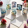 6Pcs Diamond Painting Marine Treasures Greeting Card Set with Envelopes for Birthdays Thanksgiving & Special Occasion