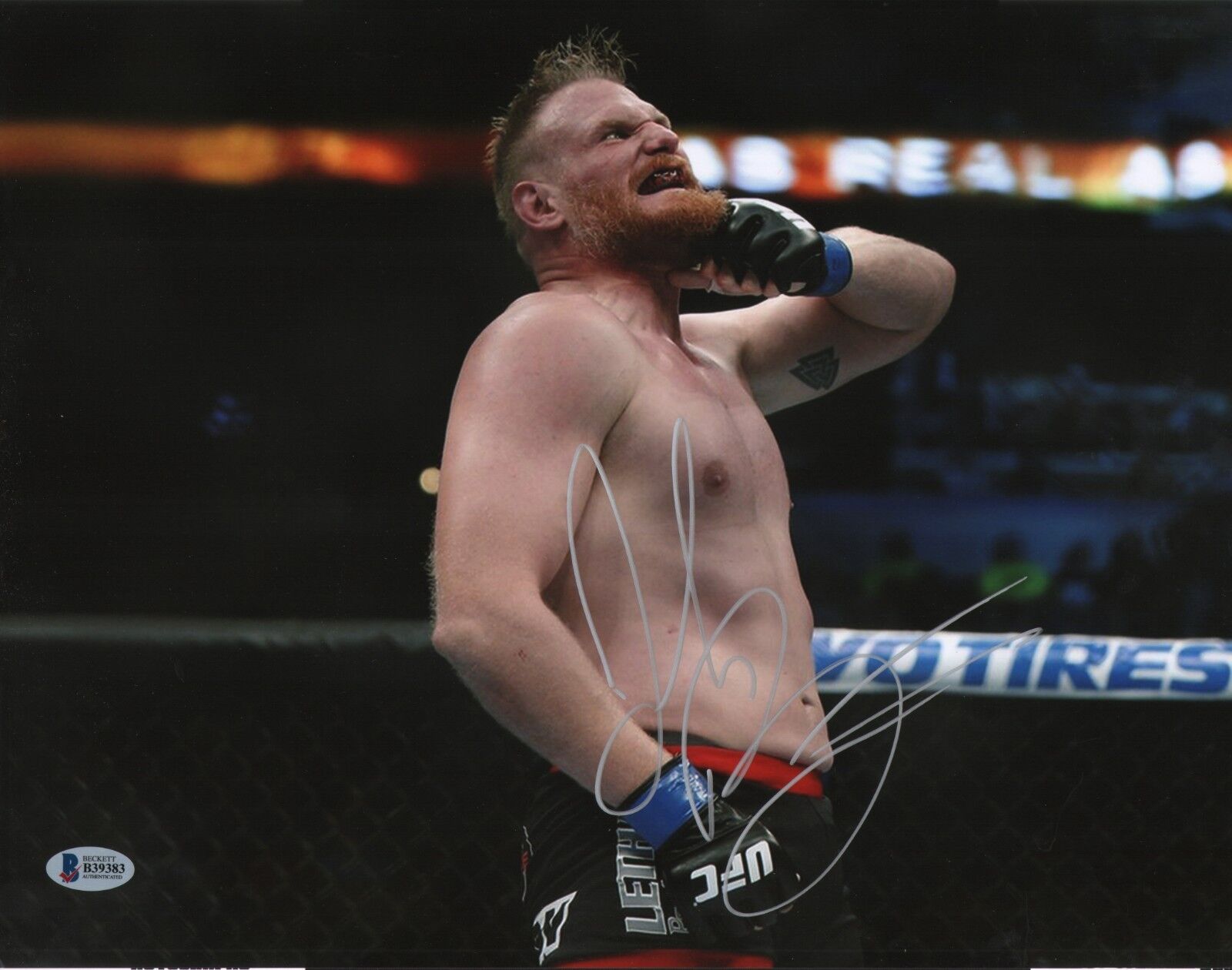 Josh Barnett Signed 11x14 Photo Poster painting BAS Beckett COA UFC Pride FC Picture Autograph 3