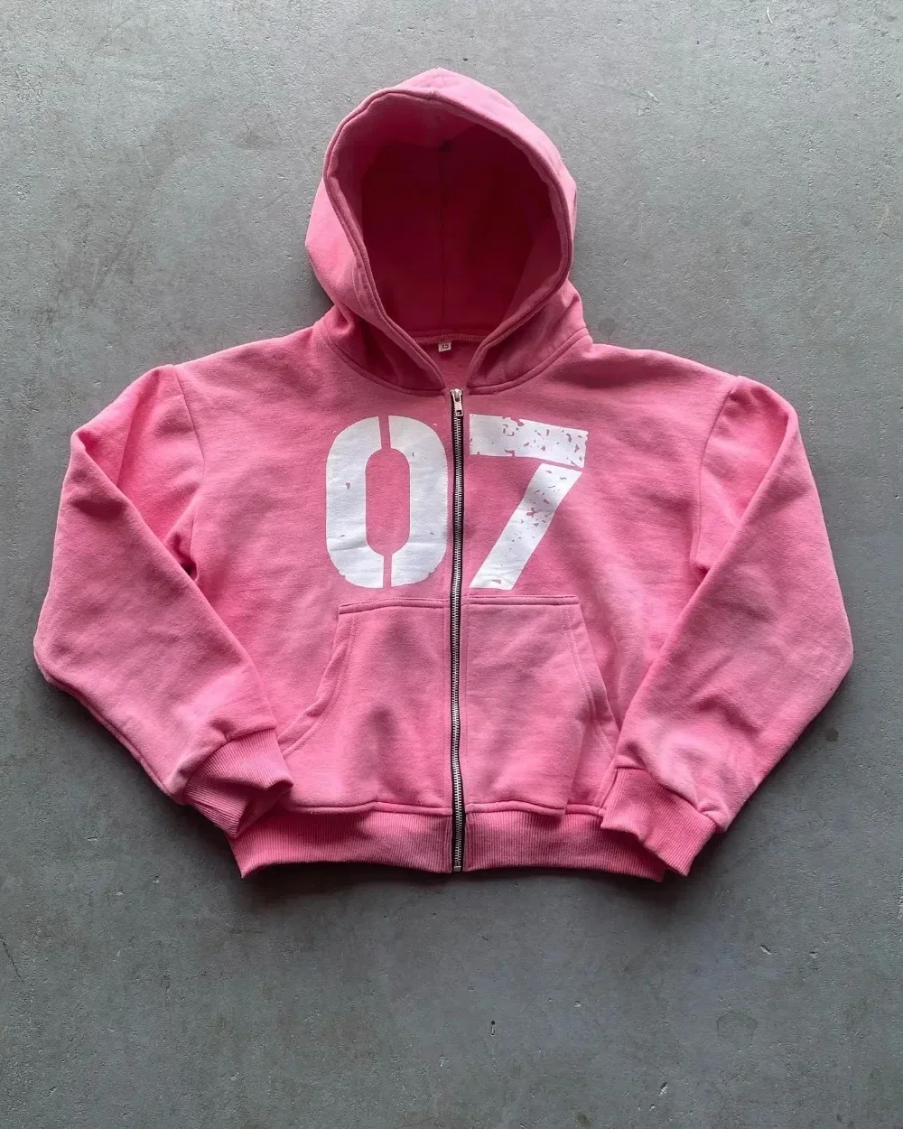 Aonga Streetwear Y2k Zipper Hoodie New Two Piece Set Hip Hop Digital Print Hooded Men Women Sweatshirts Drawstring Casual Sports Pant aonga