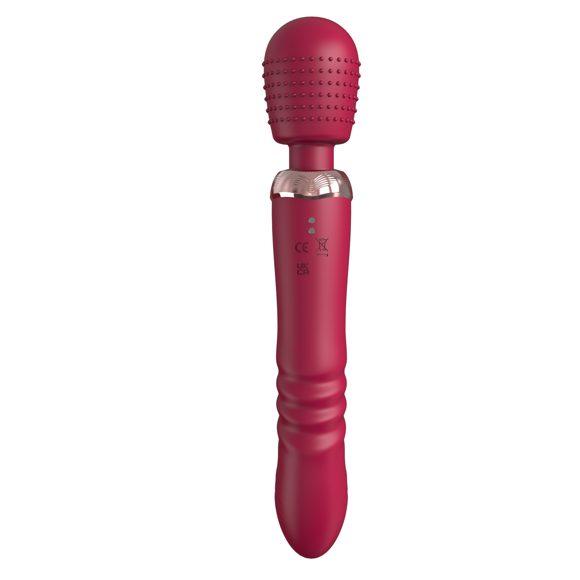 3 Motors Vibrating And Telescopic Magic Wand