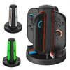 Controller Charger 4 in 1 Charging Dock Magnetic Charger Station for Switch2