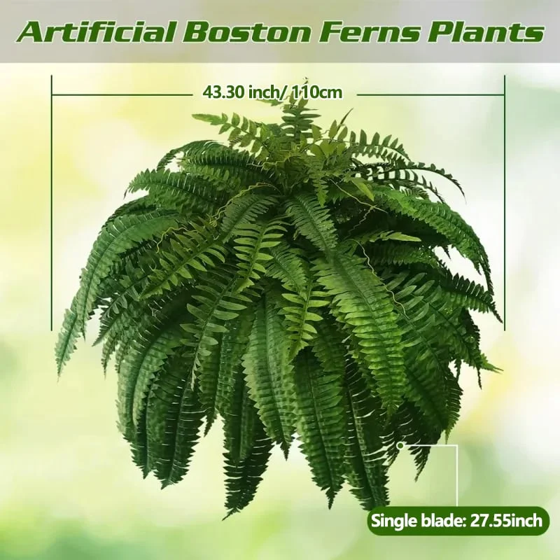 💥UV Resistant Lifelike Artificial Boston Fern