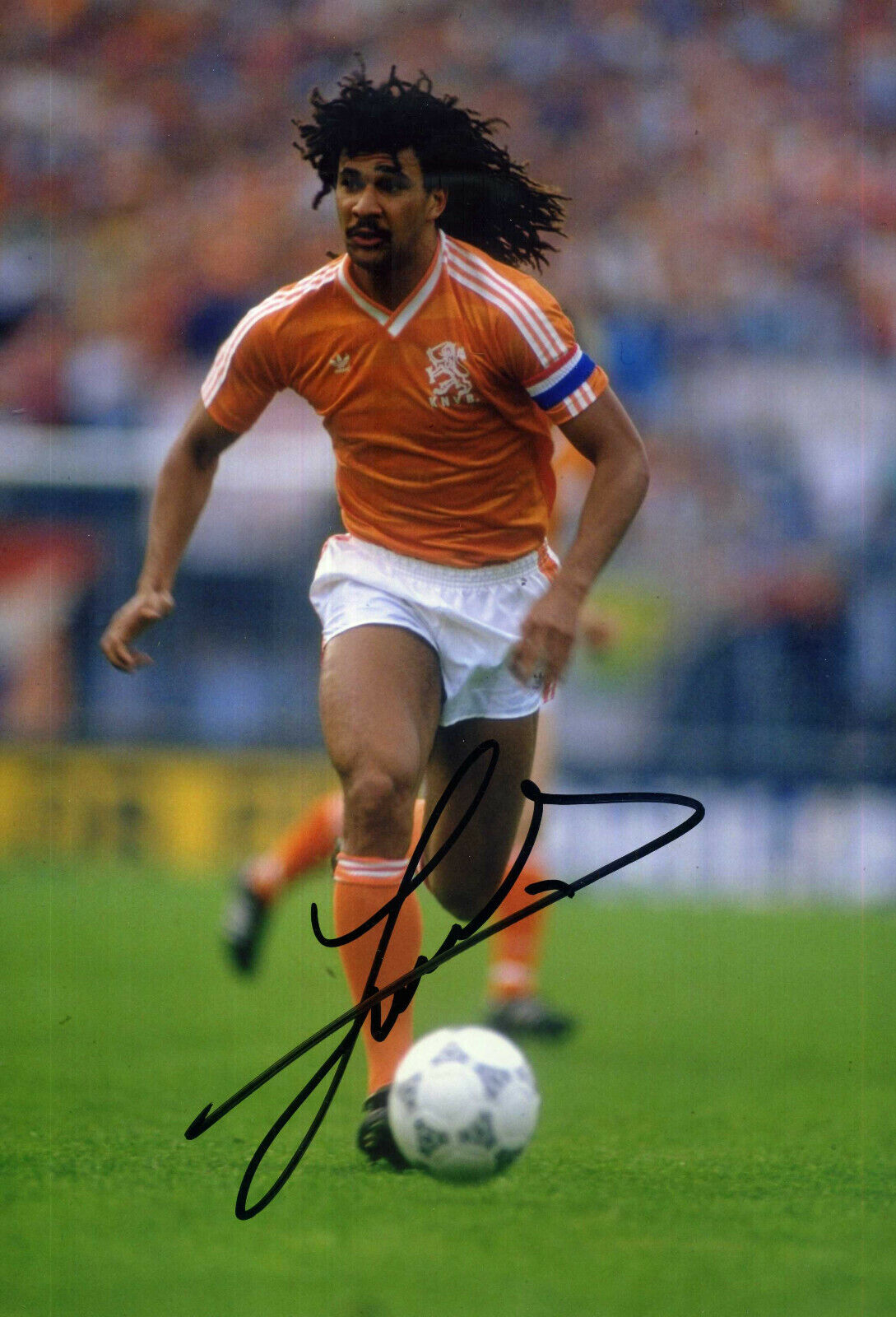 RUUD GULLIT Signed Photo Poster paintinggraph - AC Milan / Chelsea / Netherlands - reprint