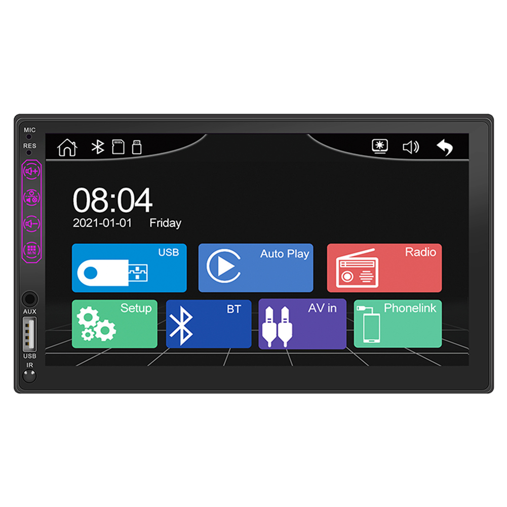 

L1 Car Stereo 7 inch Touchscreen Bluetooth AUX-in AM FM Radio Receiver, Without camera, 501 Original