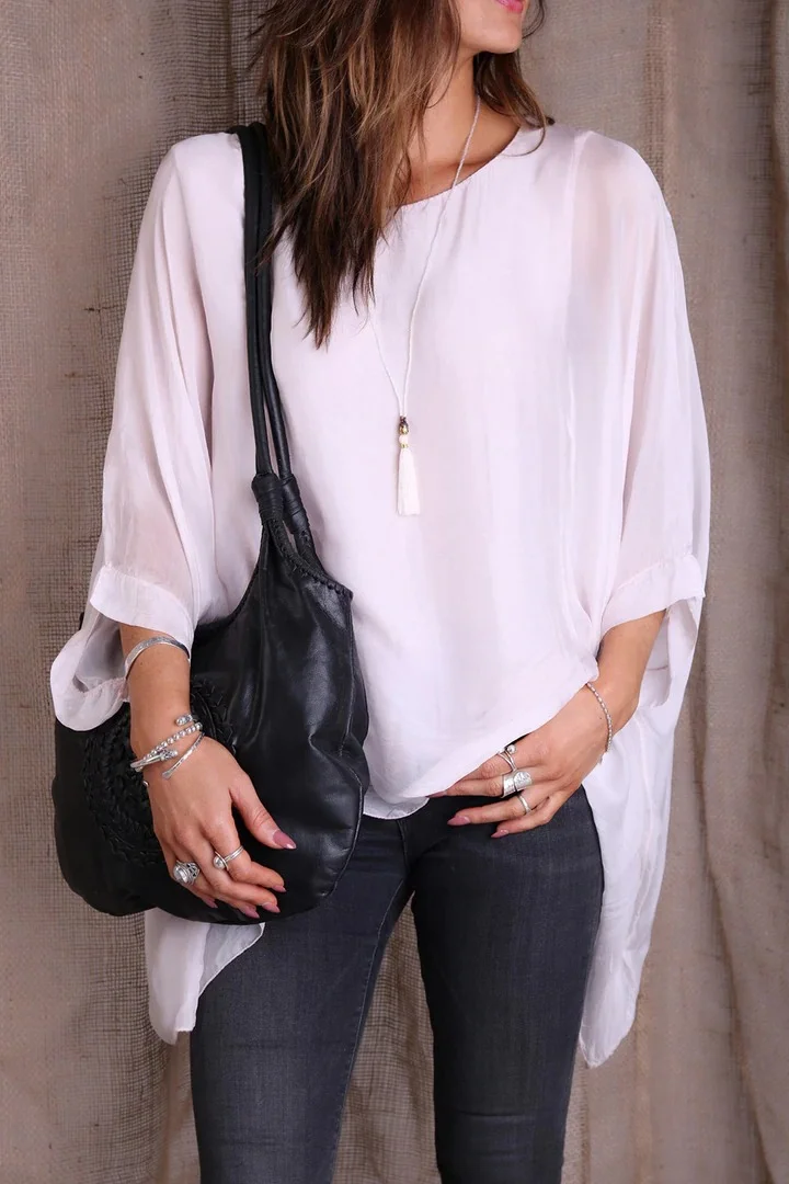 More Than Something Silk Top