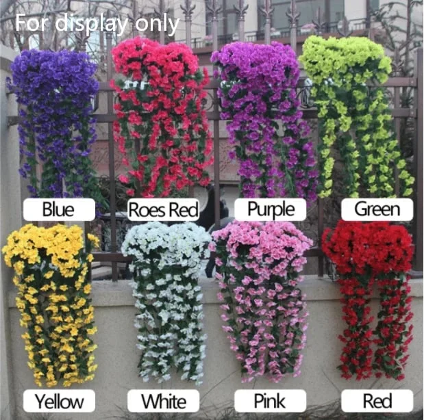 🌺🌷Vivid Artificial Hanging Orchid Bunch(🔥BUY 5 FREE SHIPPING🔥)
