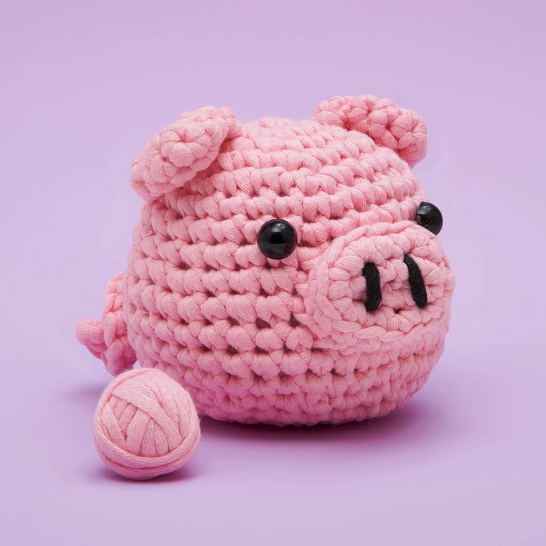 Pig Crochet Kit