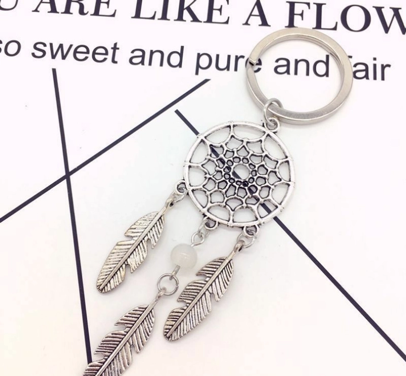 Retro Classic Style Dreamcatcher Metal Unisex Bag Pendant Keychain