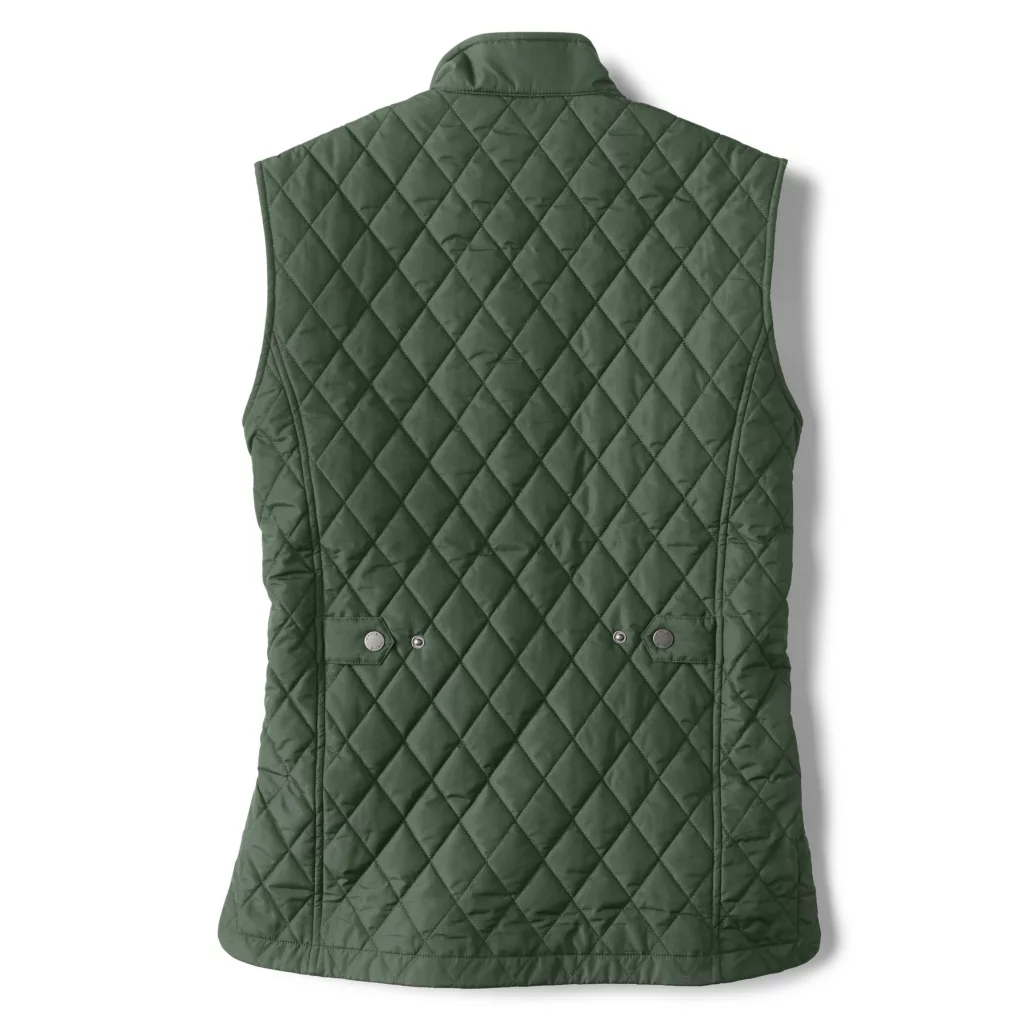 Men's Vintage Quilted Down Puffer Stand Collar Vest-inspireuse