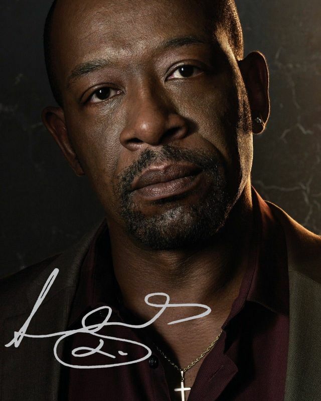 Lennie James - The Walking Dead Autograph Signed Photo Poster painting Print