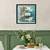 Butterfly Flower E 5D Partial Drill DIY Diamond Painting Kit 30*30cm