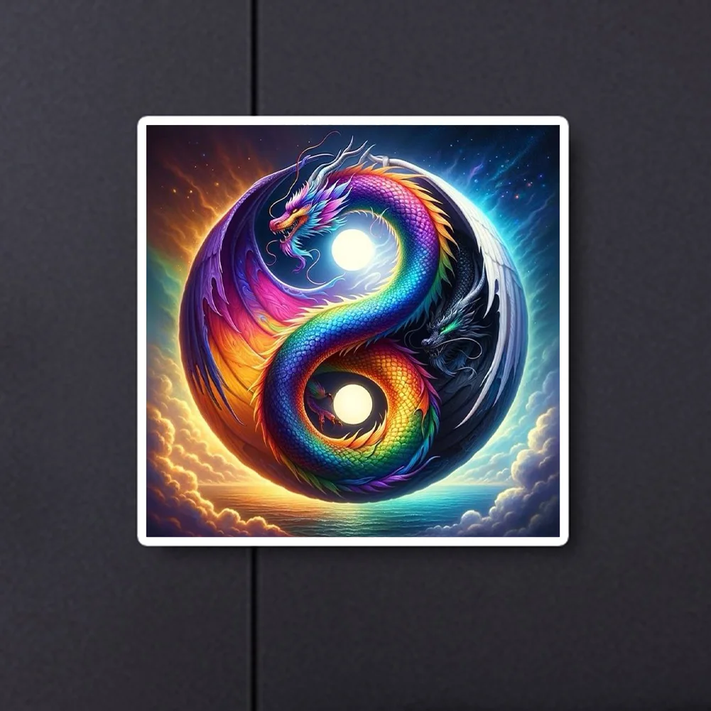 Diamond Painting - Full Round Drill - Dragon(Canvas|30*30cm)