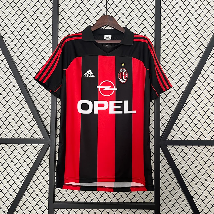 2000/02 AC Milan Home Retro Jersey